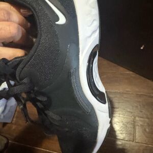 Nike Black and White Athletic Shoes